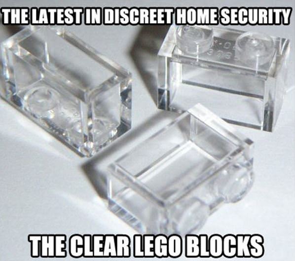 Clear Legos