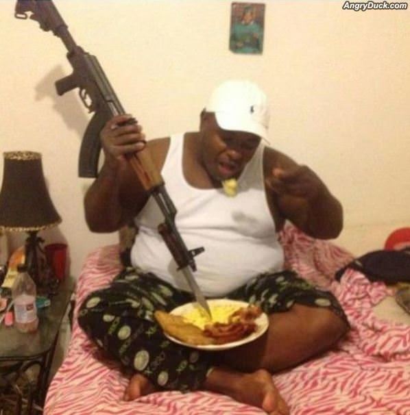 Just Eating Breakfast