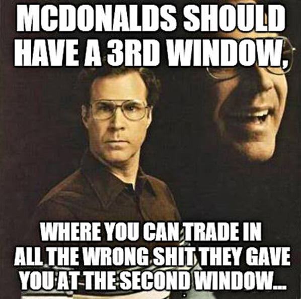 Mcdonalds Window