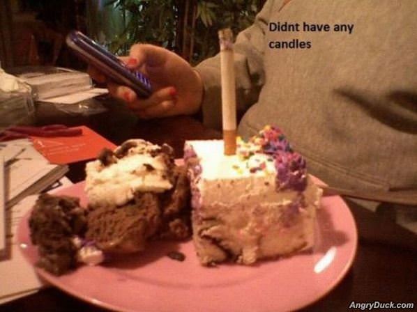 No Candles