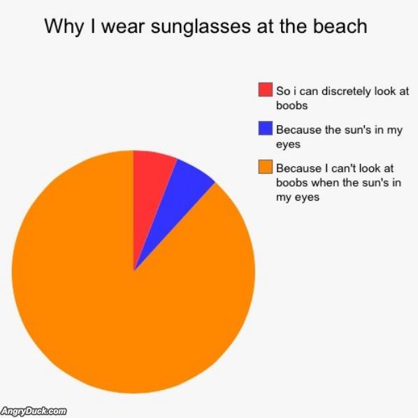 Sunglasses At The Beach