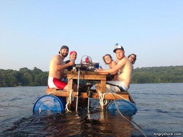 The Redneck Picnic Table