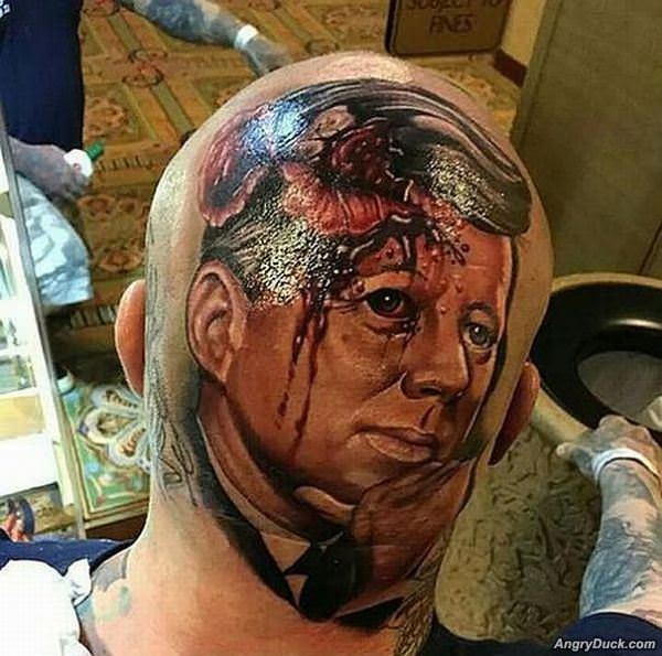 Amazing Head Tattoo