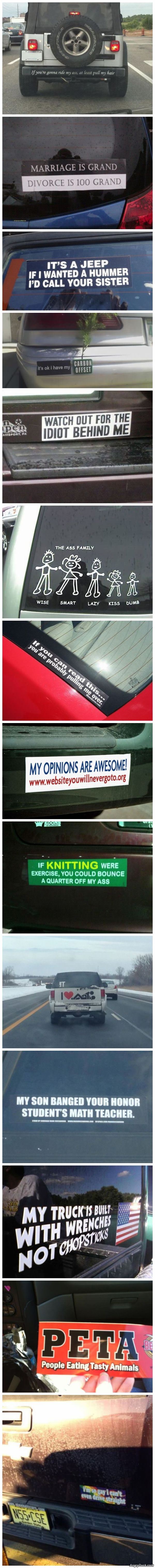Bumper Stickers