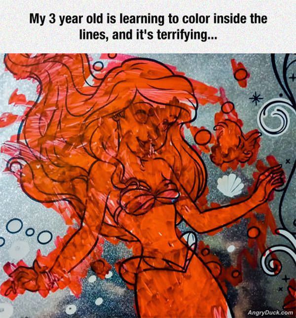 Coloring Inside The Lines