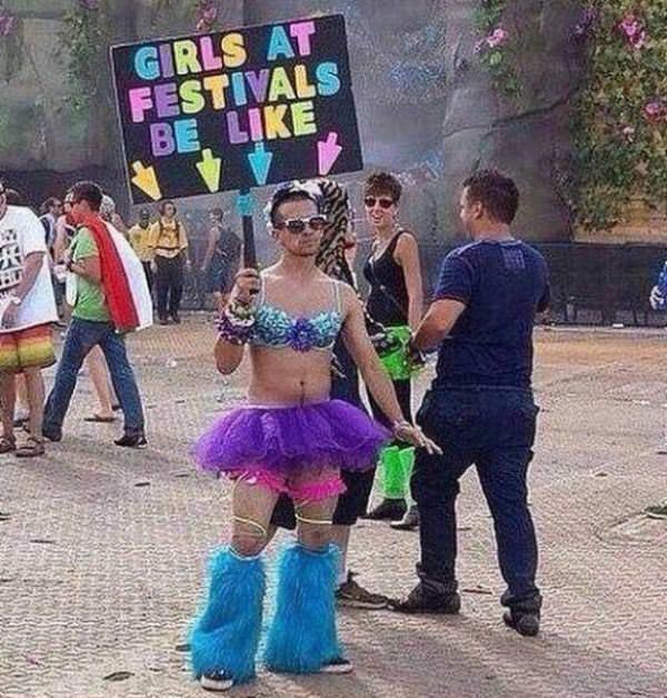 Girls At Festivals