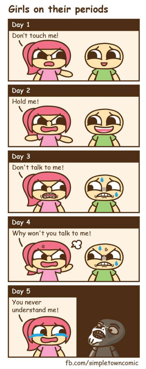 Girls On Their Periods