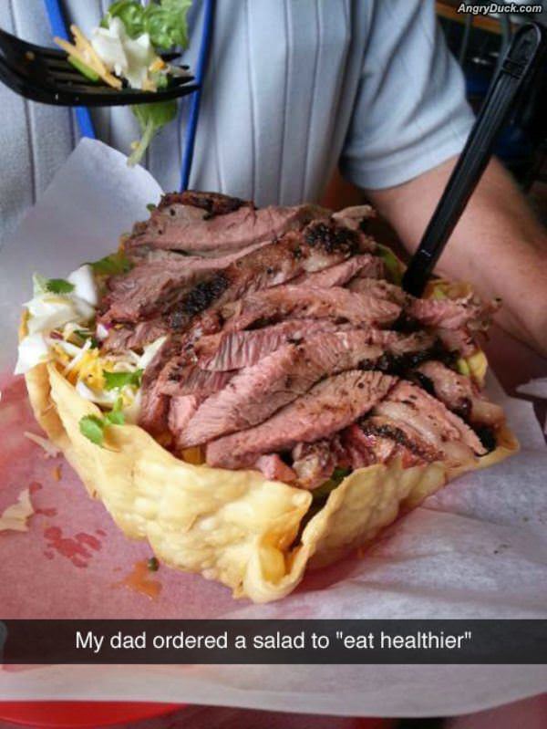 Ordered A Salad