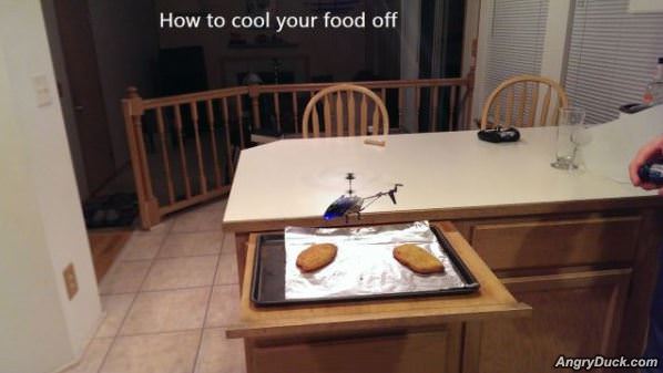 Cooling Your Food Off