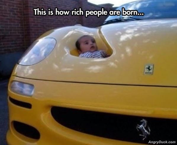 How Rich People Are Born