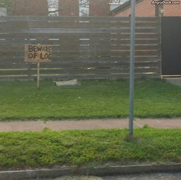 Beware Of Log