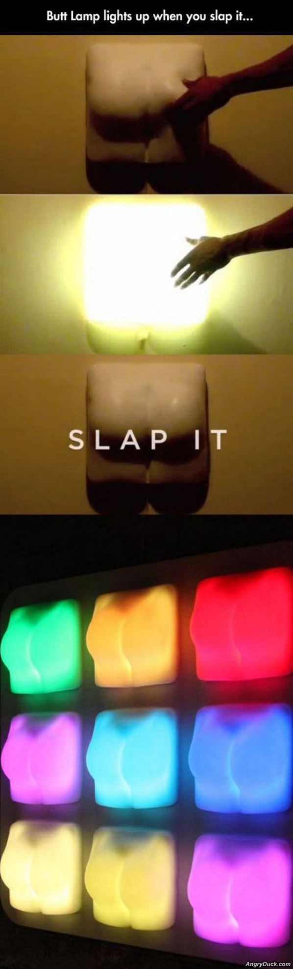 Butt Slap Lamp