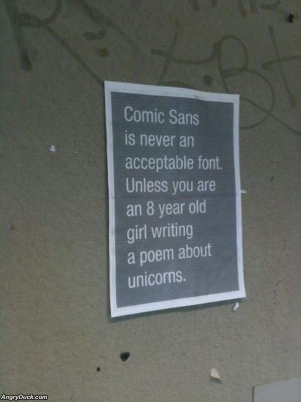 Comic Sans