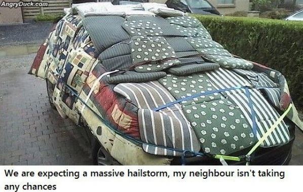 Massive Hailstorm Coming