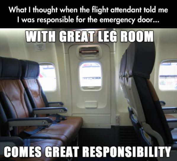 Emergency Exit Row