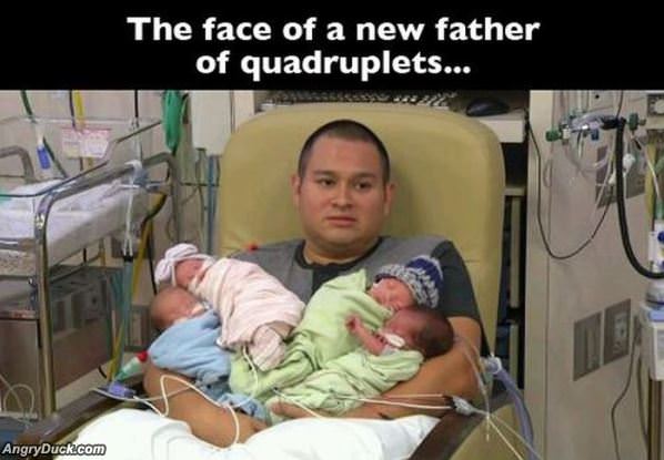 The Face Of A New Father