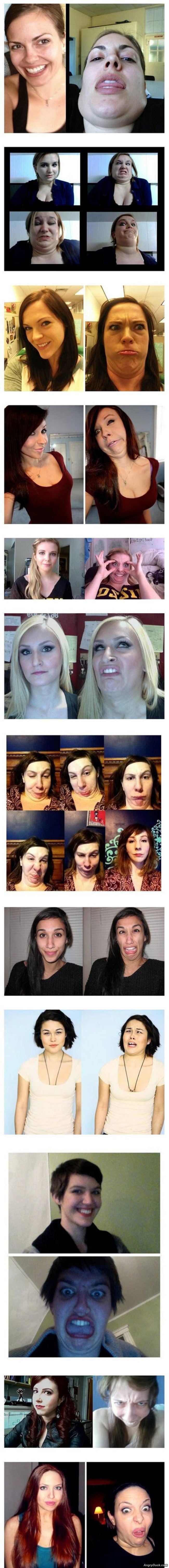 Making Funny Faces