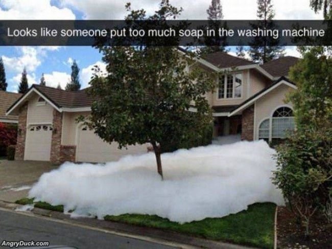 Too Much Soap