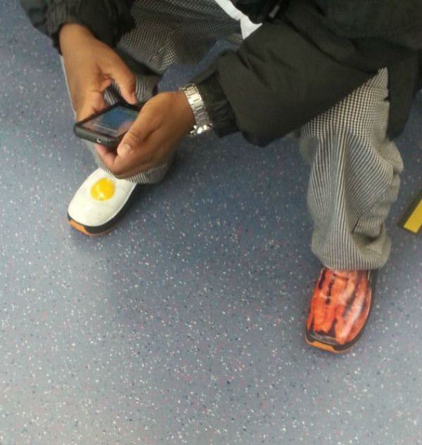 Bacon And Eggs Shoes