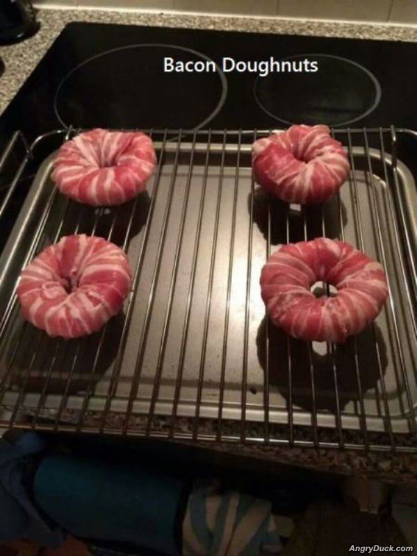 Bacon Doughnuts