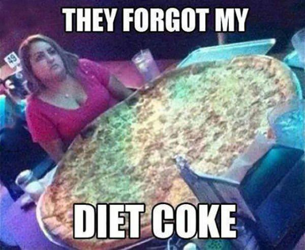 Forgot My Diet Coke