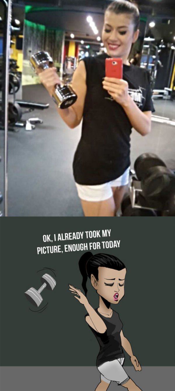 Girls At The Gym