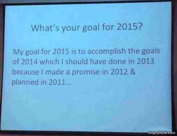 Gotta Have Goals