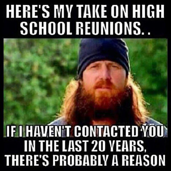 High School Reunions