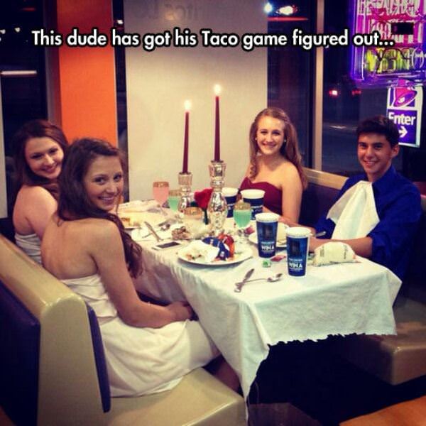 His Taco Game