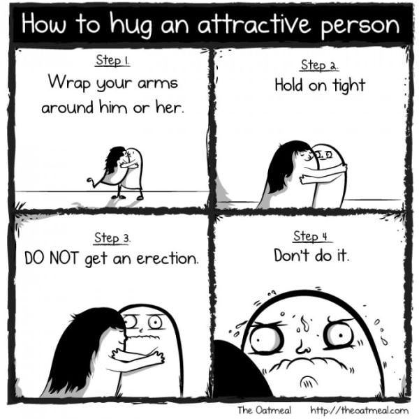Hug An Attractive Person