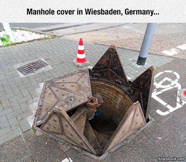 Amazing Manhole Cover