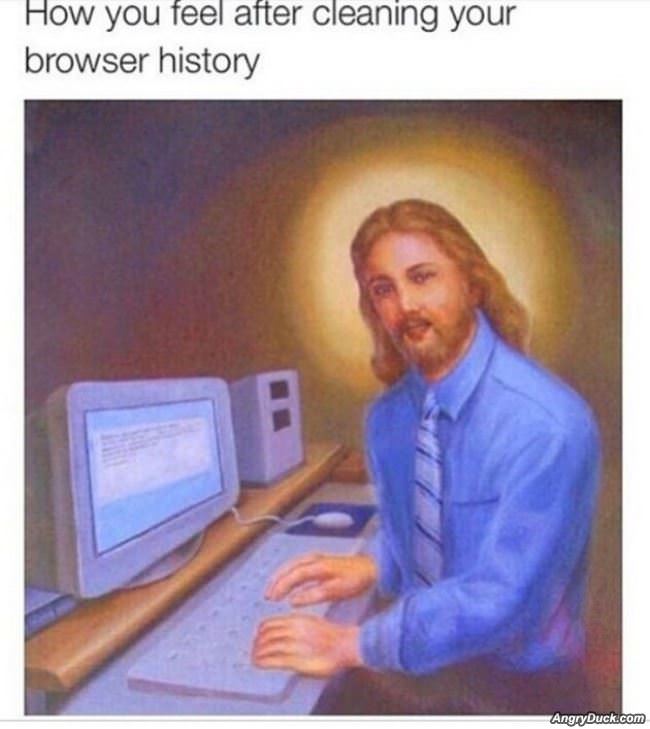 Browser History Cleared