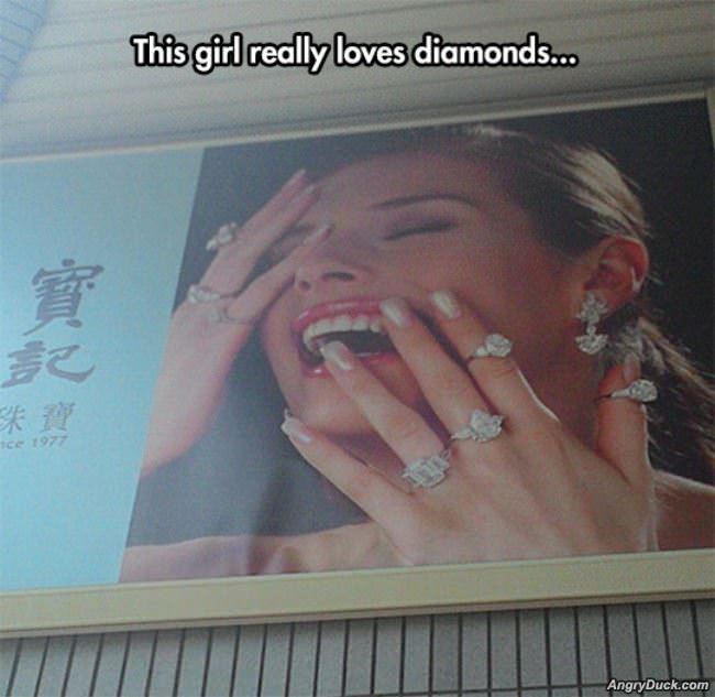 Really Loves Diamonds