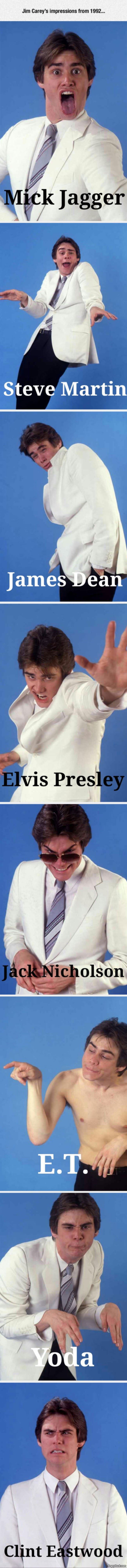 Young Jim Carrey Impressions