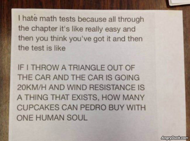 Math Tests