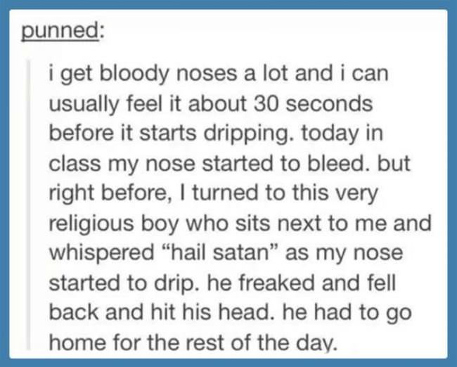 Bloody Noses