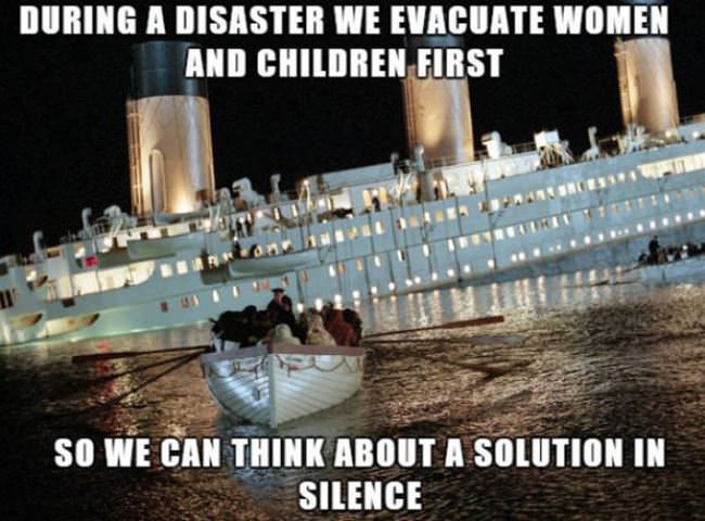 During A Disaster