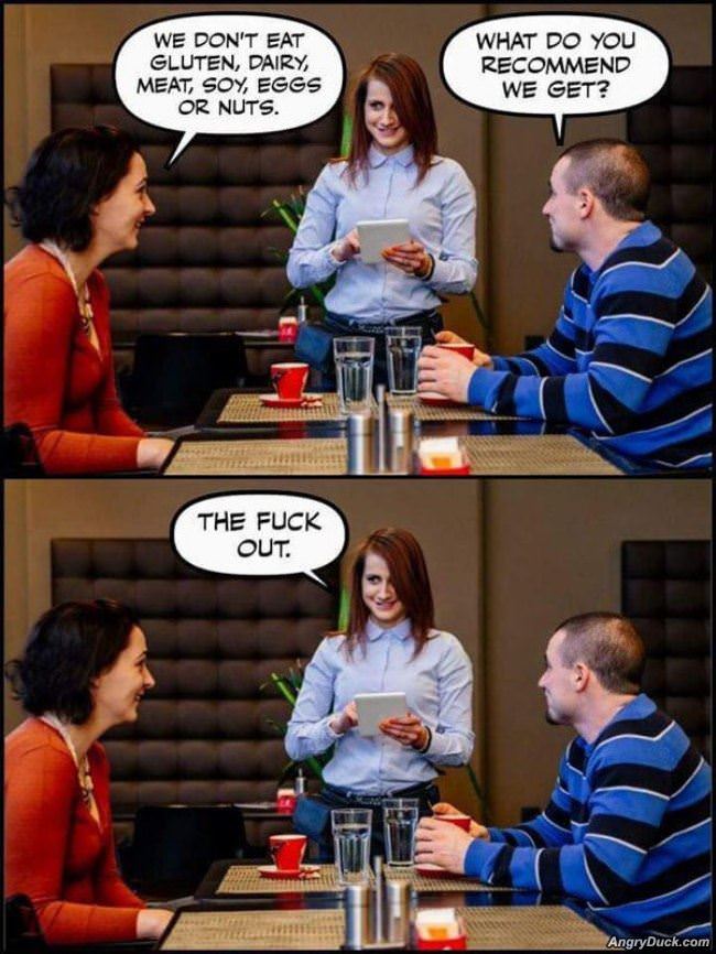 Vegans Going Out To Eat