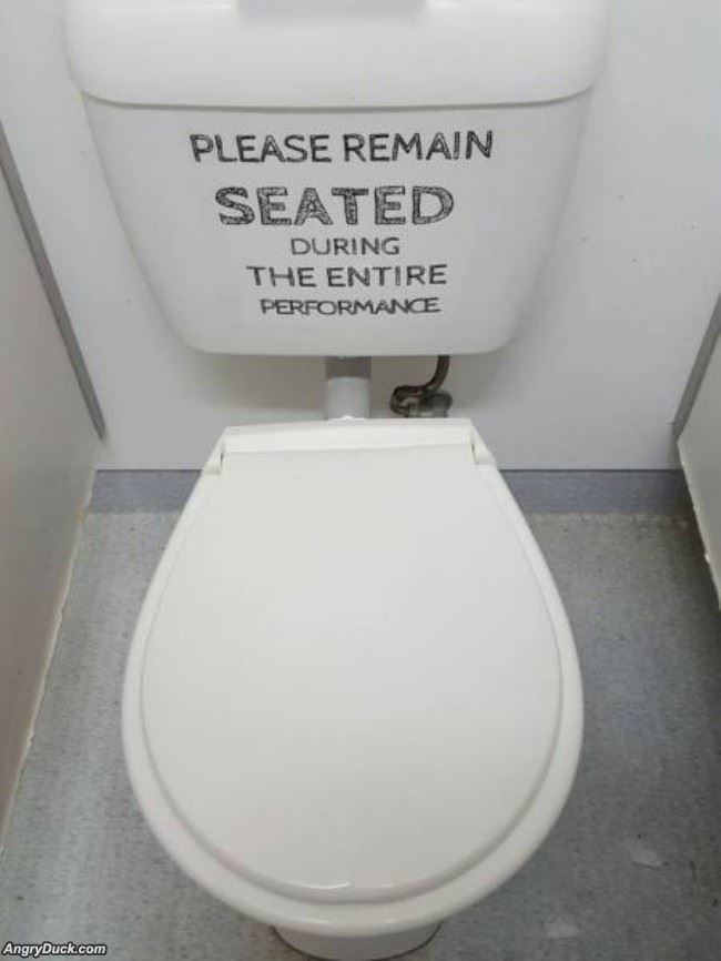 Please Remain Seated