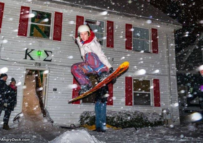 Snowboarding Fun