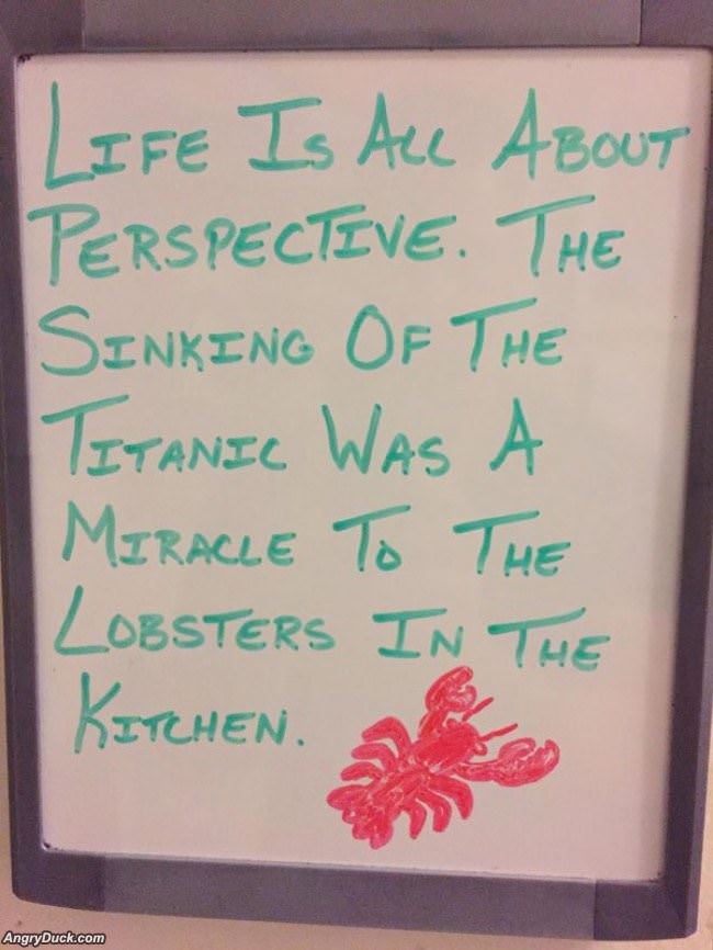 Life Is About Perspective