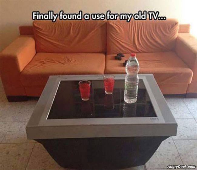 Found A Use For My Tv