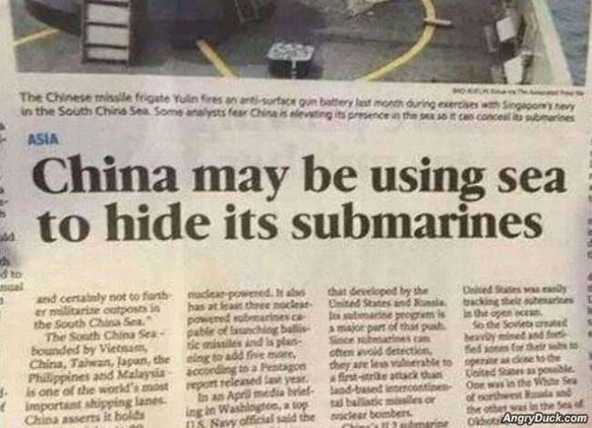 Hiding Subs