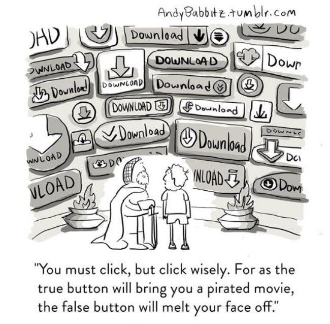 Choose The Button Wisely