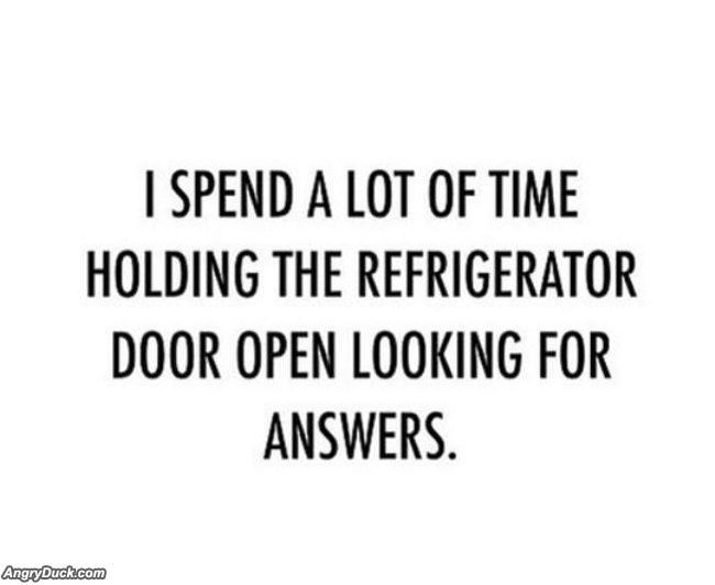 I Spend A Lot Of Time