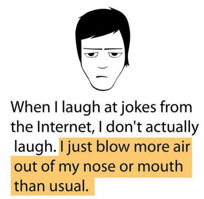 Laughing On The Internet