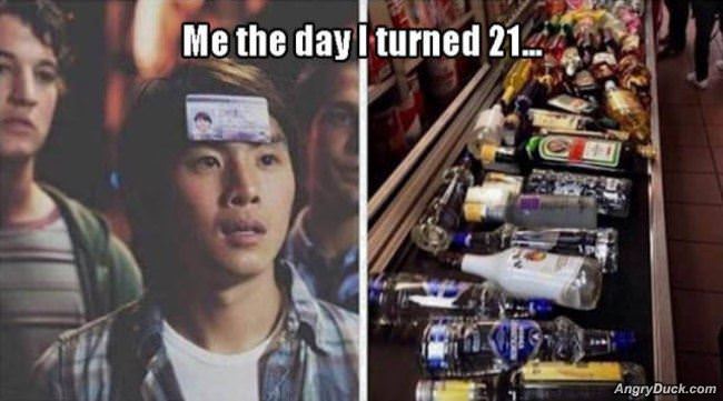The Day I Turned 21
