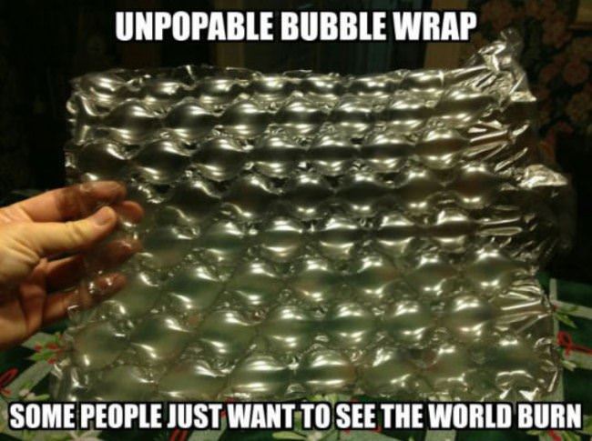Unpopable Bubble Wrap