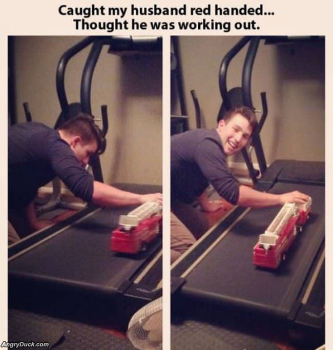 Caught My Husband Red Handed