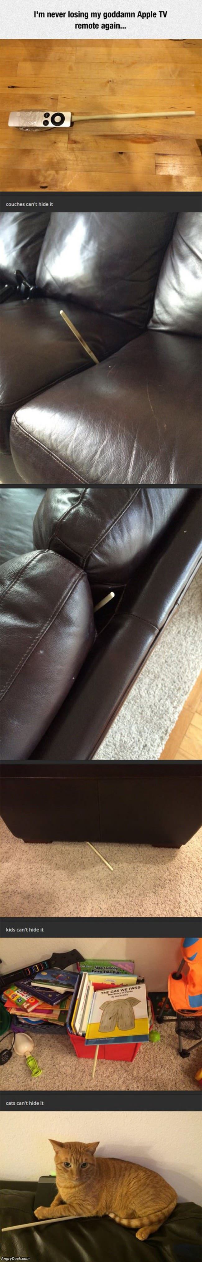 Never Losing My Remote Again